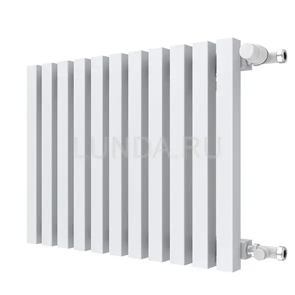 Радиатор QUADRUM 40 V 2000-6 L RAL 9016 - Изображение №1