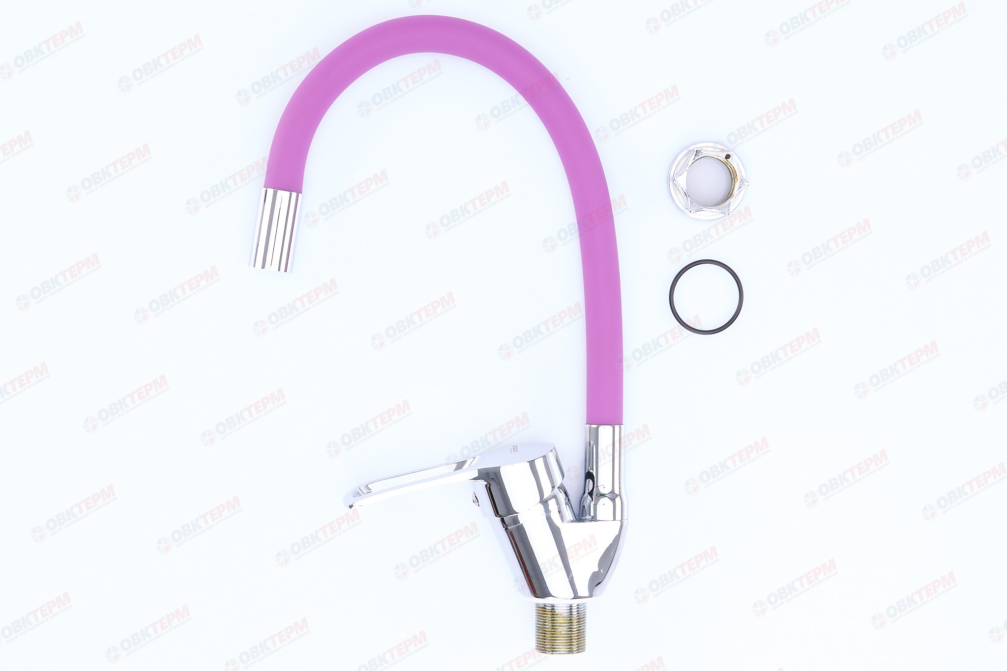 Смеситель д/кухни REFLECTOR MIXXUS FANY 011 (NUT) PURPLE Ø35 ГАЙКА без подводки (12 шт/ящ) - миниатюра №3