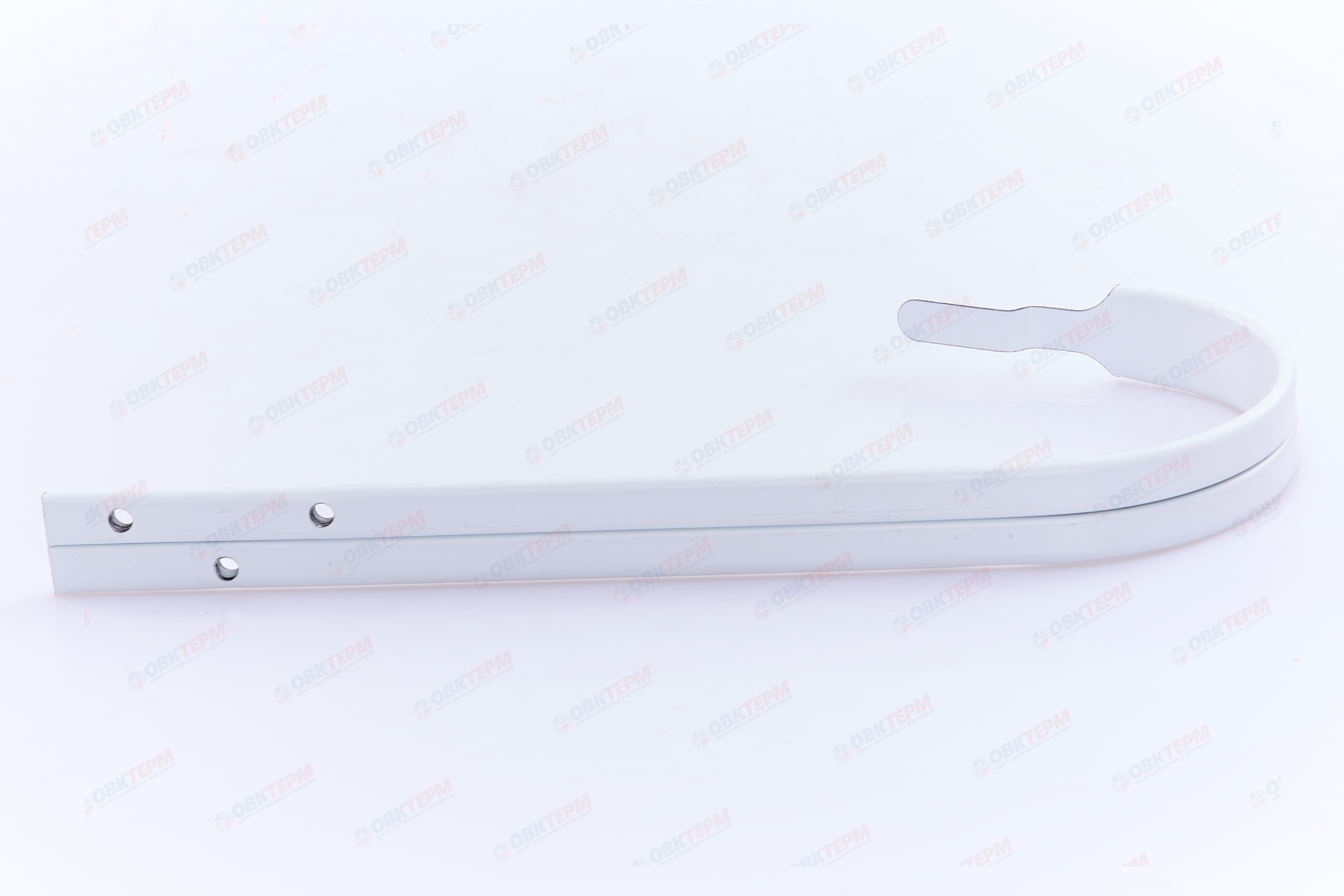 Кронштейн желоба Классика ПВХ Grand Line 120 МЕТАЛЛ белый (RAL 9003) (уп. 60шт) - Изображение №3