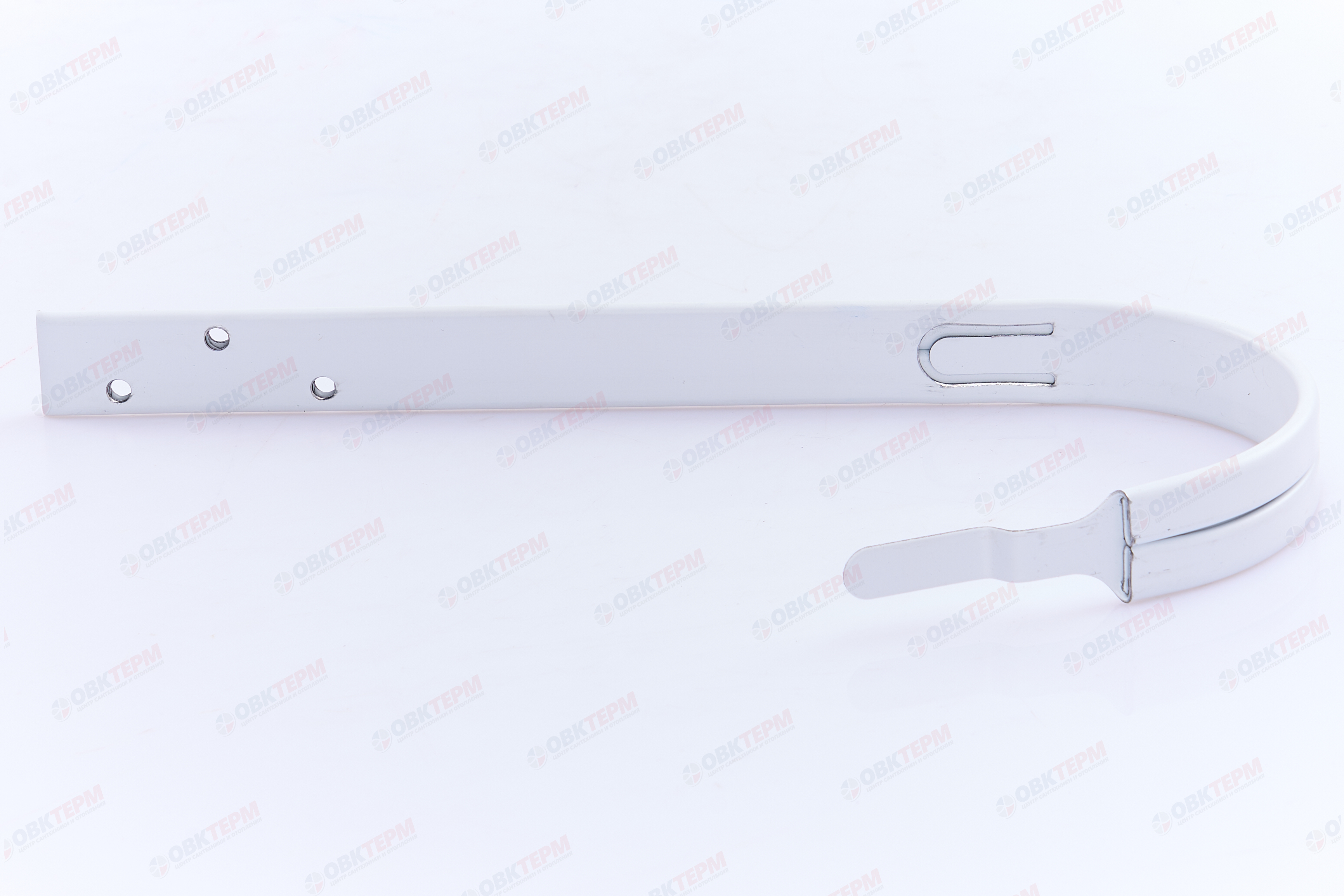 Кронштейн желоба Классика ПВХ Grand Line 120 МЕТАЛЛ белый (RAL 9003) (уп. 60шт) - Изображение №4