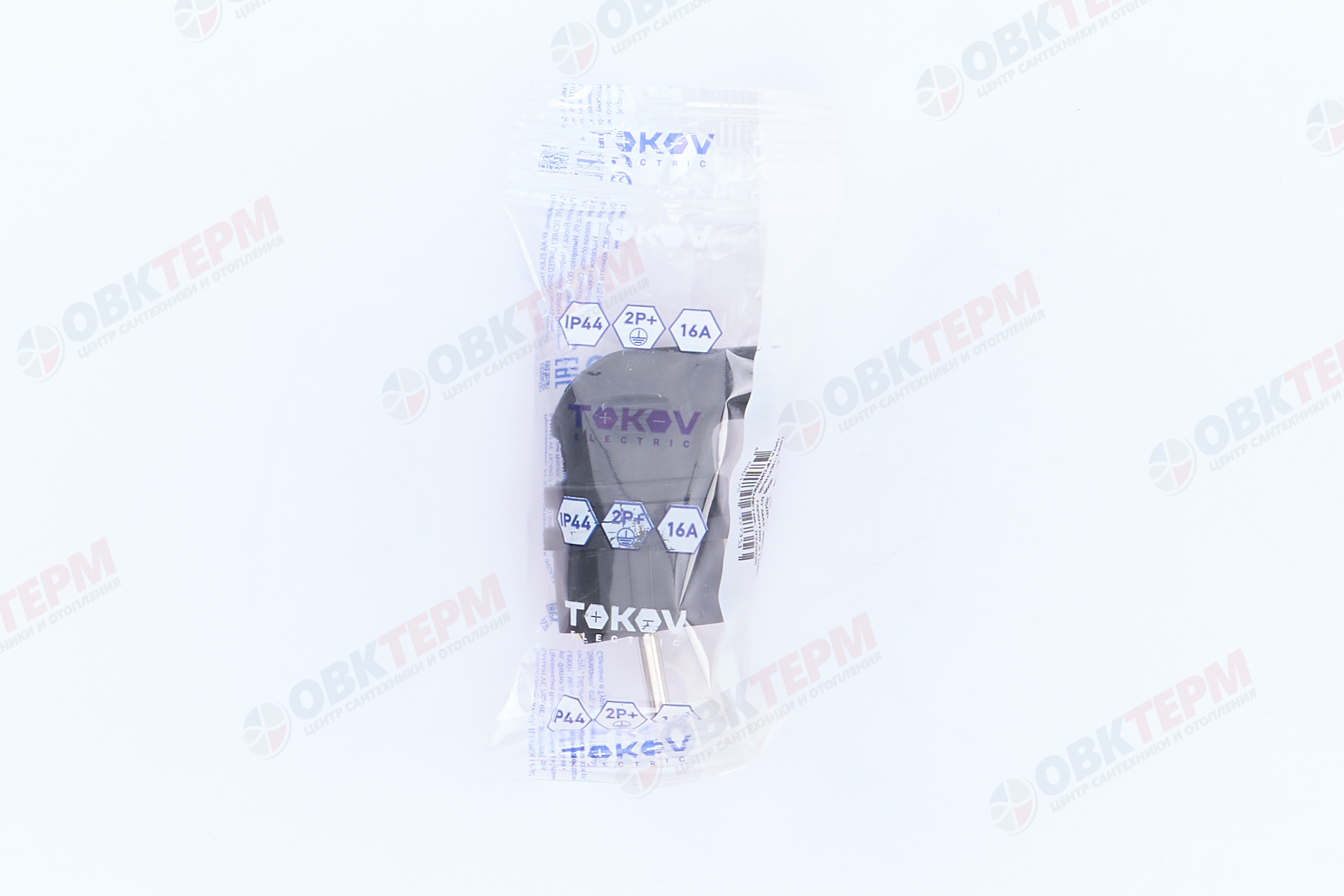 Вилка угловая 16А с заземл. каучук TOKOV ELECTRIC TKE-C05-KVU-Z - миниатюра №8