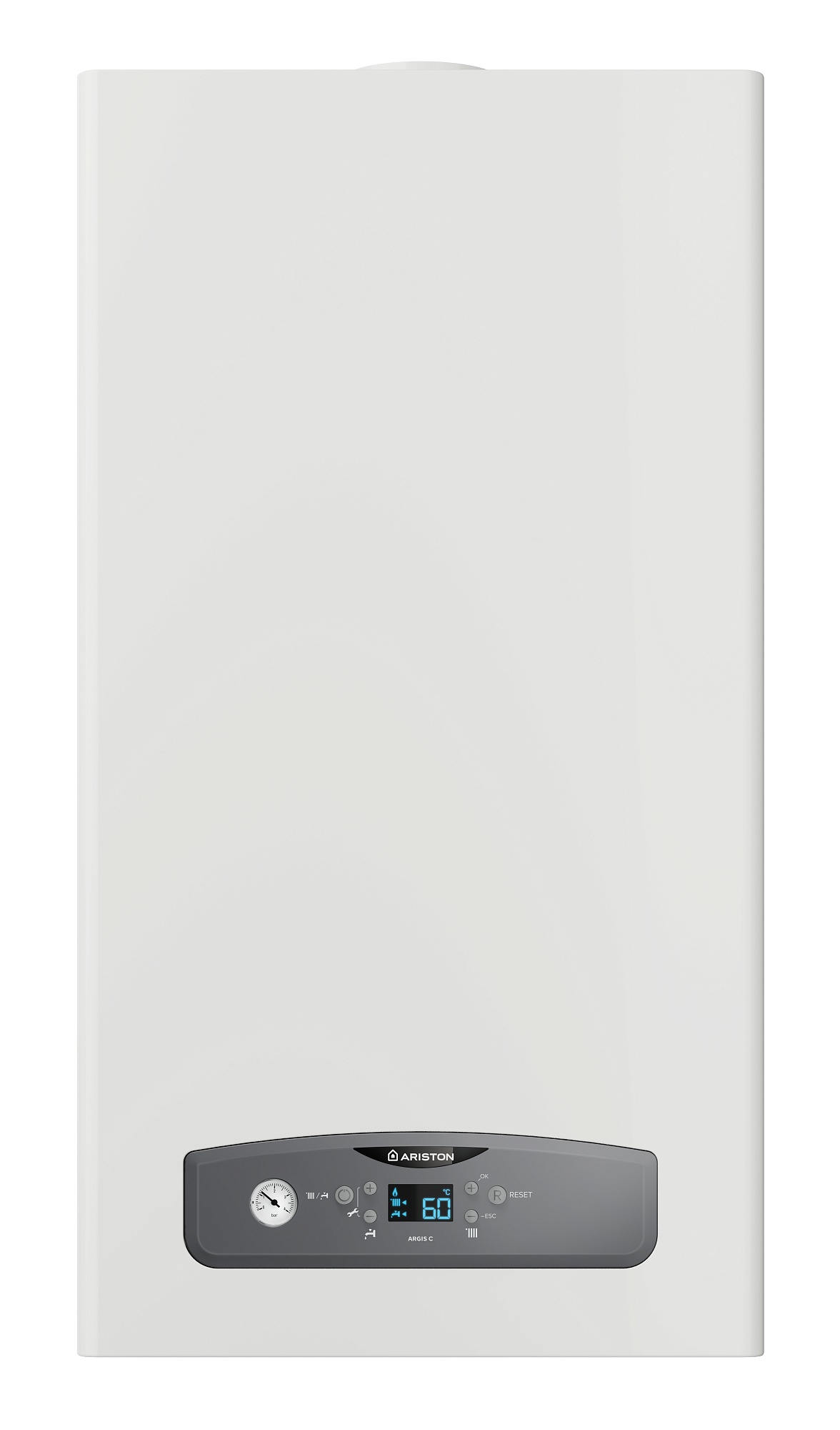 Котел газовый Ariston    ARGIS C 24 FF NG  (24 кВт, 13,5 л/мин, 2-х конт,медный, турбо, без трубы) - Изображение №2