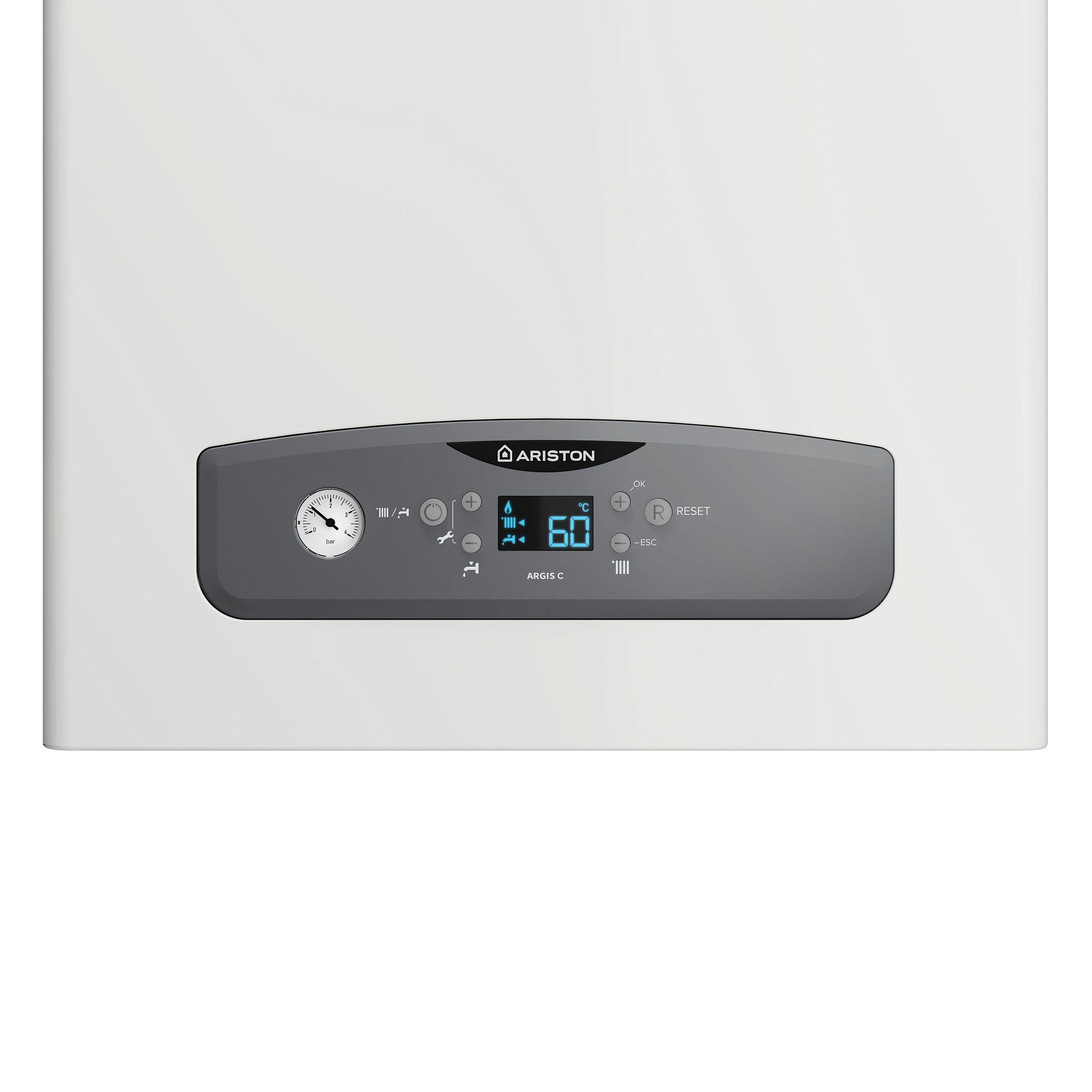 Котел газовый Ariston    ARGIS C 24 FF NG  (24 кВт, 13,5 л/мин, 2-х конт,медный, турбо, без трубы) - Изображение №3