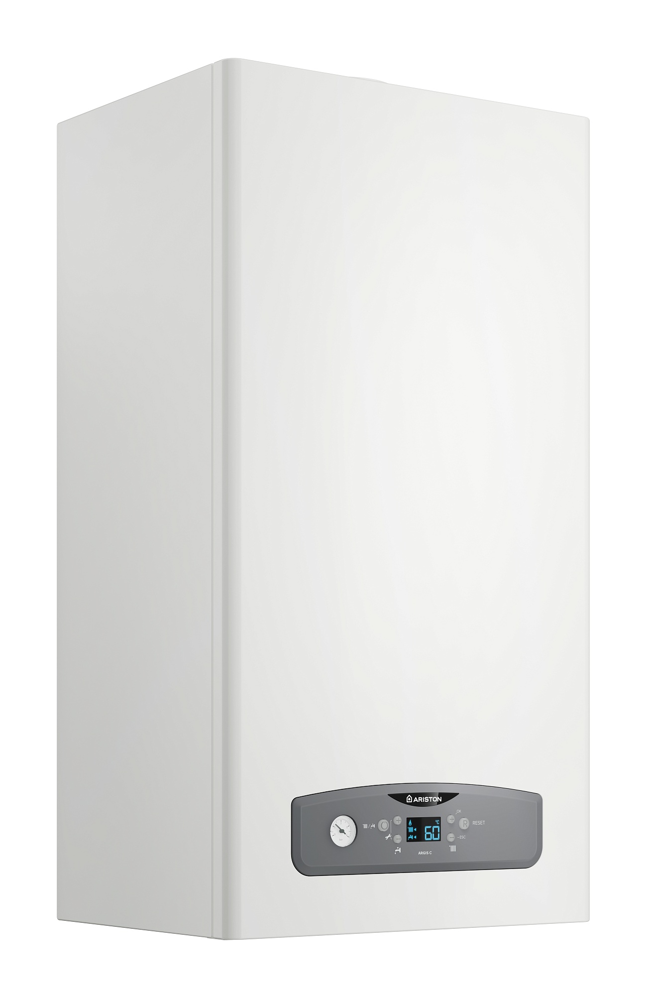 Котел газовый Ariston    ARGIS C 24 FF NG  (24 кВт, 13,5 л/мин, 2-х конт,медный, турбо, без трубы) - Изображение №1