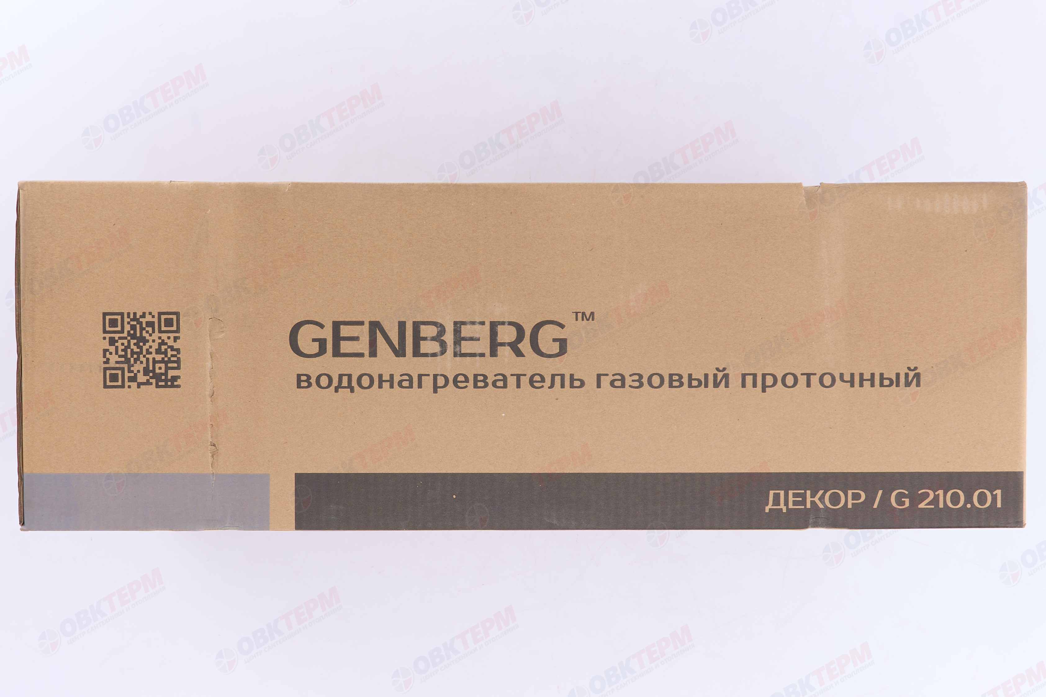Колонка газовая  GENBERG 210.01 ДЕКОР 10л. МОСТ  (ШxВxГ) (ШxВxГ) 340x590x150 мм - миниатюра №7