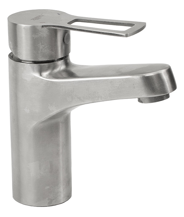 Смеситель д/умывальника нерж/сталь ZERIX - HSB-001   (10 шт/ящ) - изображение №1