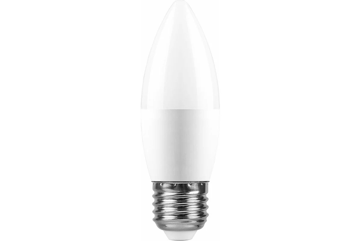 Feron Лампа светодиодная, (11W) 230V E27 4000K С37, LB-770 - Изображение №2