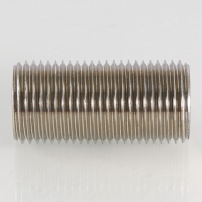 Ниппель под сгонный ключ     3/4"  никель     (Valtec) - Изображение №2
