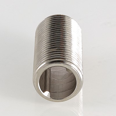 Ниппель под сгонный ключ     3/4"  никель     (Valtec) - Изображение №3
