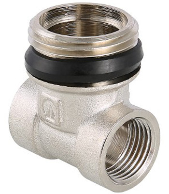 Тройник коллекторный  Valtec   1" * 1/2" * 1/2" нвв - Изображение №1