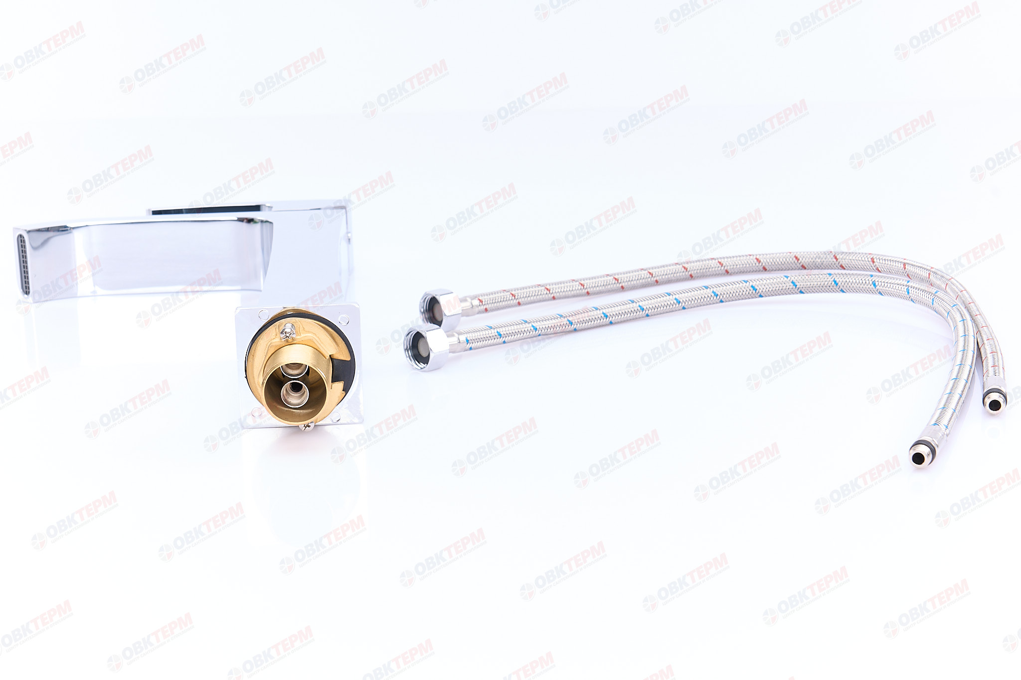 Смеситель д/умывальника KOER KB-13007-01 ВЫСОКИЙ  (Цвет хром) (8шт/ящ) - Изображение №5