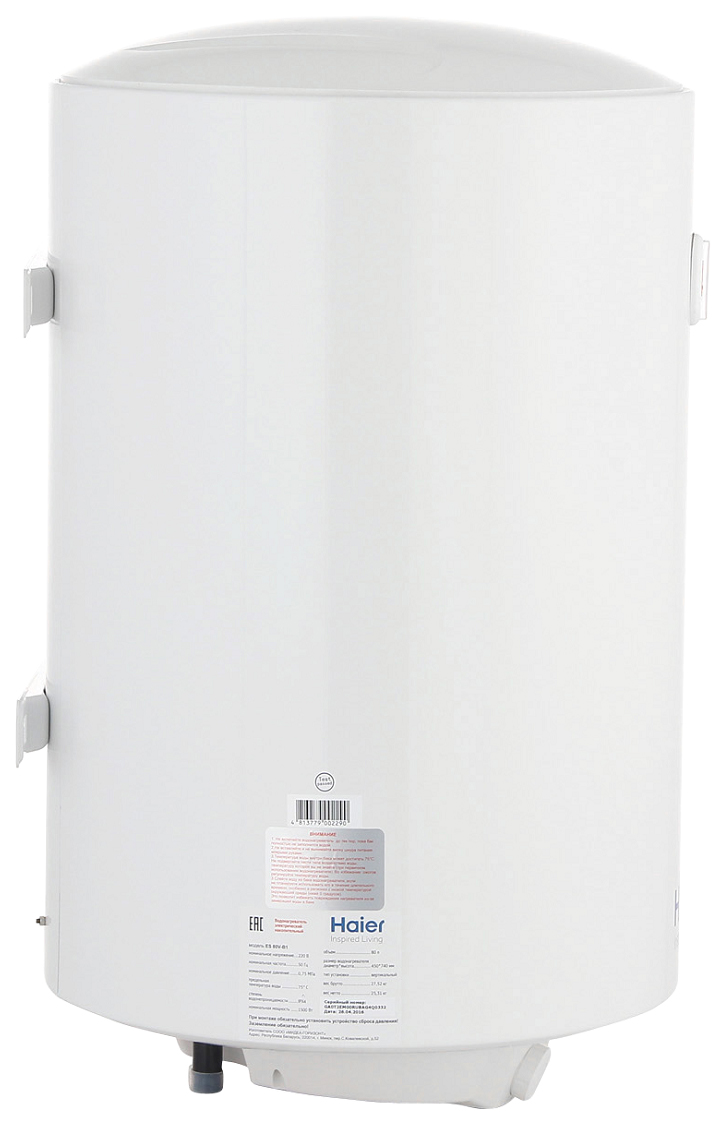 Бойлер Haier ES  80V -1(R)  (вертикальный, тэн 2 кВт, 7 лет гарантии, в890,ш432,г456) - миниатюра №3
