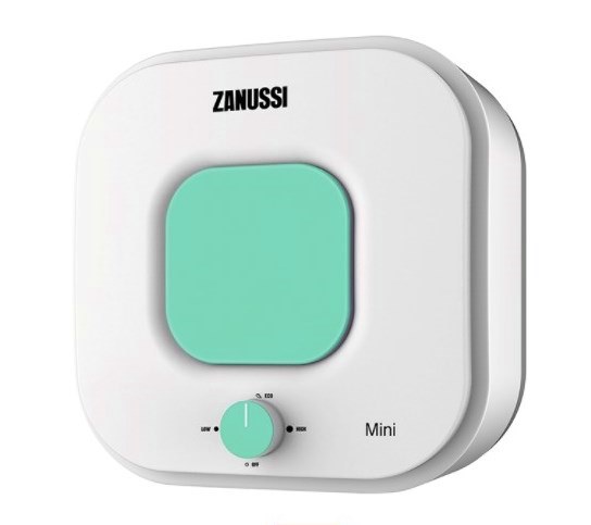 Бойлер ZANUSSI       ZWH/S  10 Mini O надмоечный (2 кВт, зеленый, ш324*в324*г315) - Изображение №1