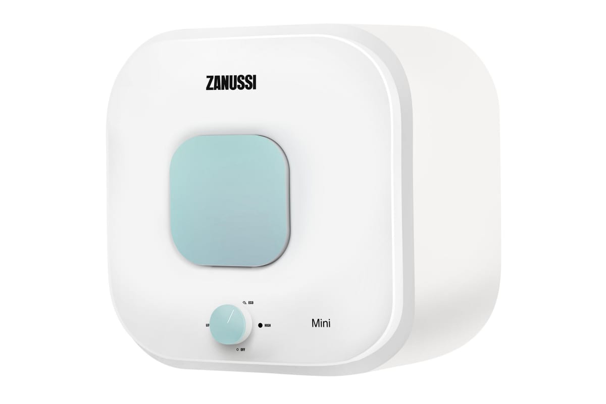 Бойлер ZANUSSI       ZWH/S  15 Mini U подмоечный (2,5 кВт, зеленый,  ш368*в368*г340 ) - Изображение №1