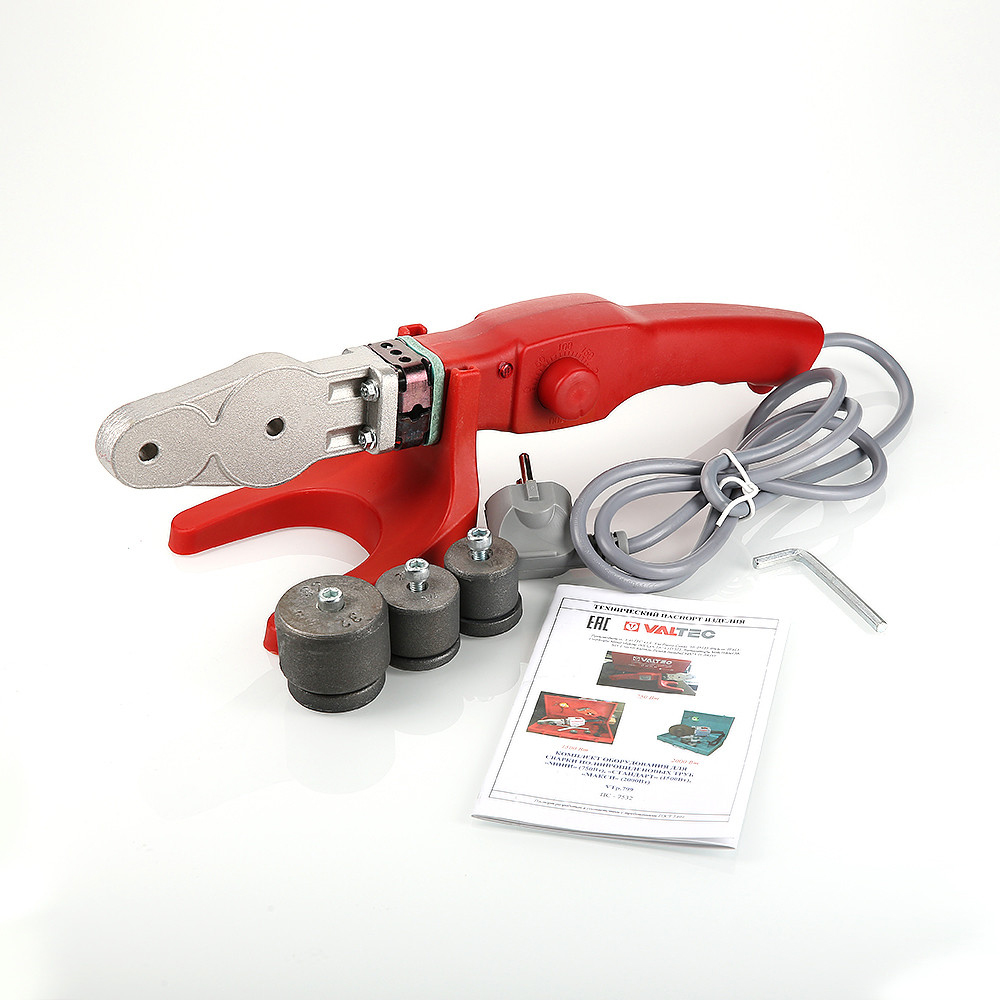 Паяльник VALTEC  МИНИ  насадки 20-32мм (750Вт) - Изображение №3