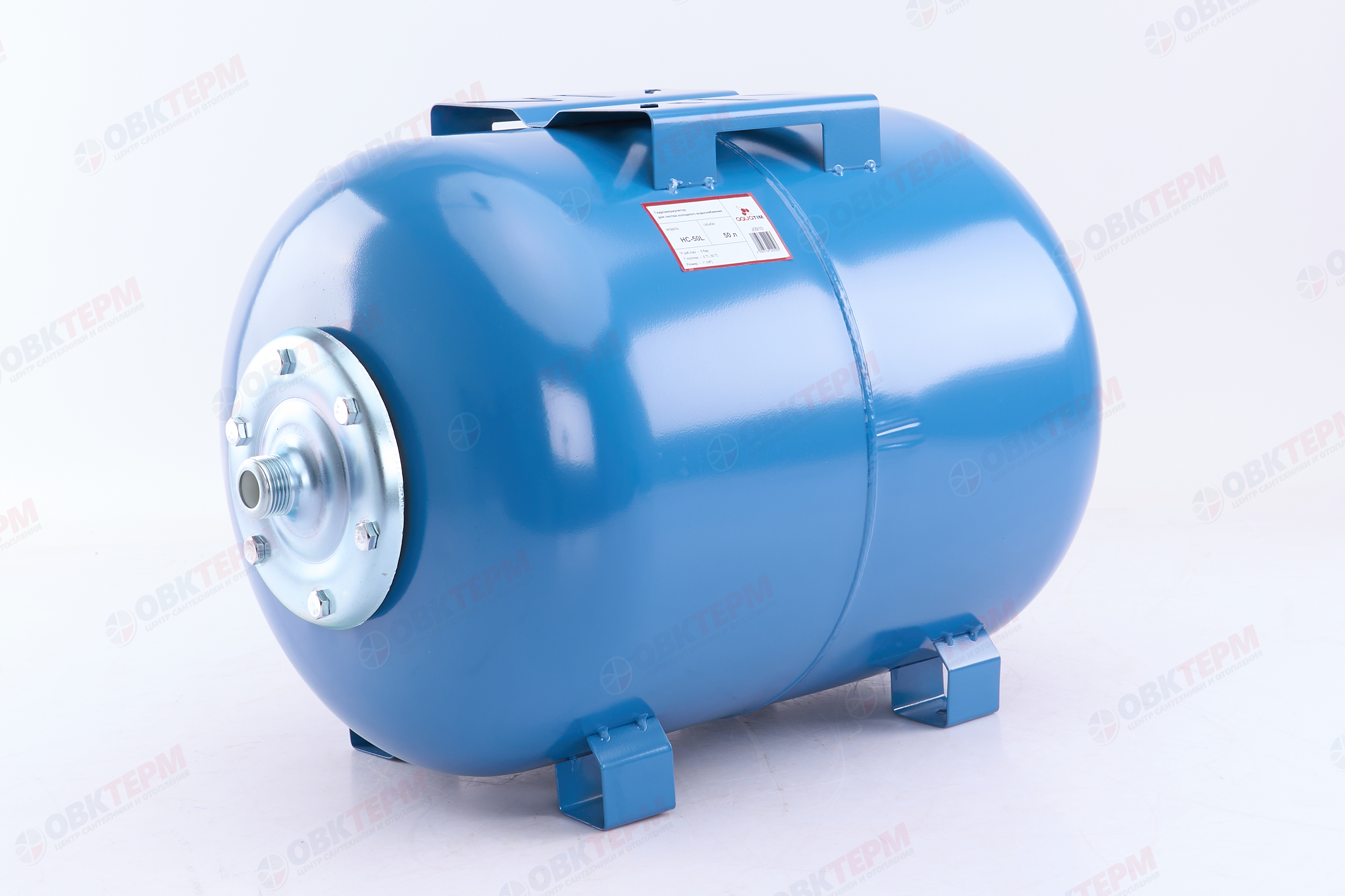 Гидроаккумулятор   50 л  TIM (горизонтальный, холодный)   (1шт/1ящ) - Изображение №2