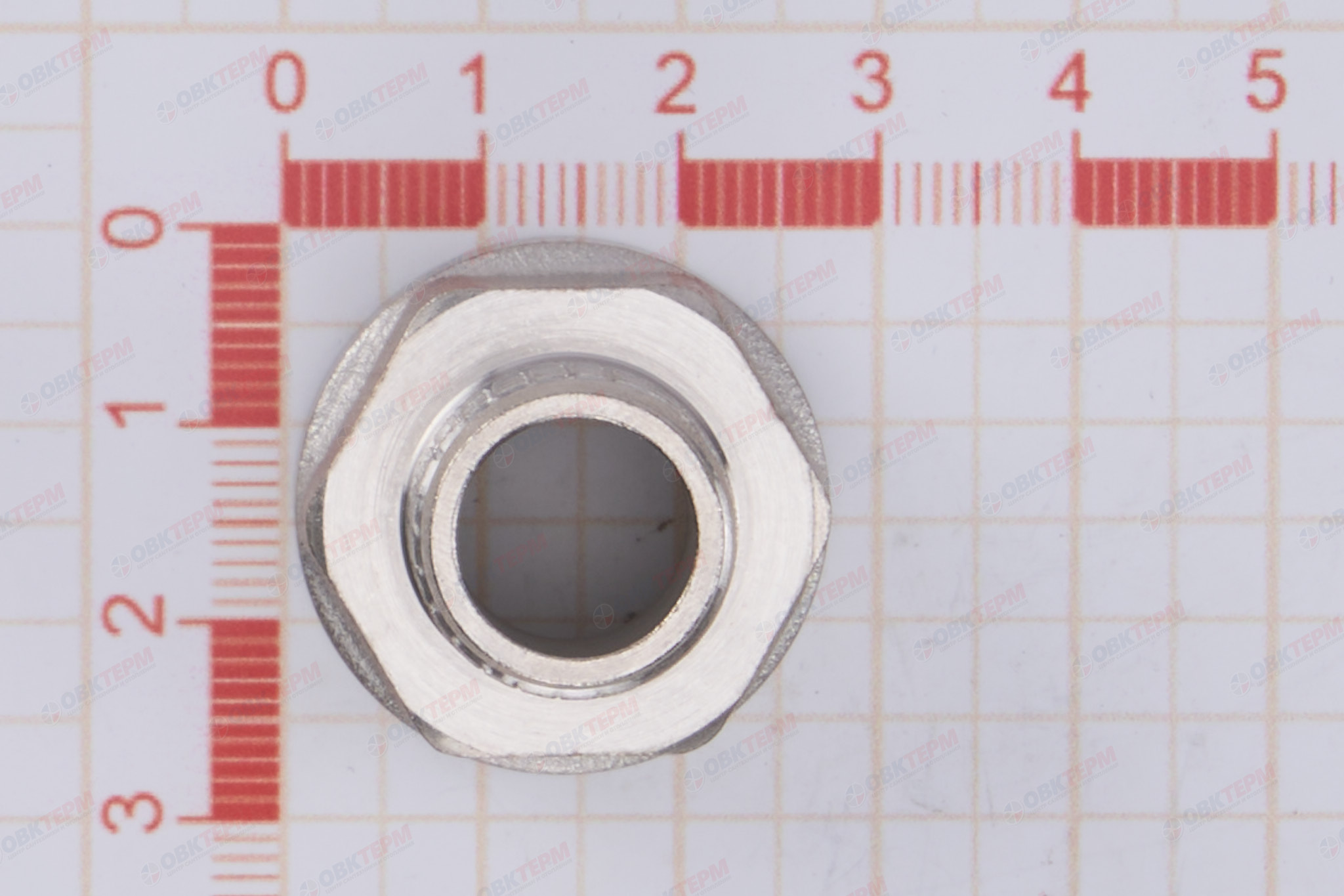 Переходник    1/2" - 3/8"  Никель ZEISSLER                 (310/10) - Изображение №4