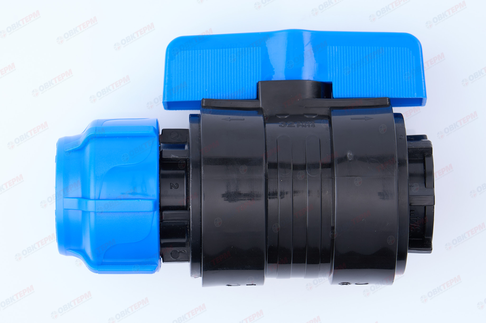 Кран      32* 3/4" в     ПНД  ИТАЛ/Spektr   (90/6шт) - Изображение №1