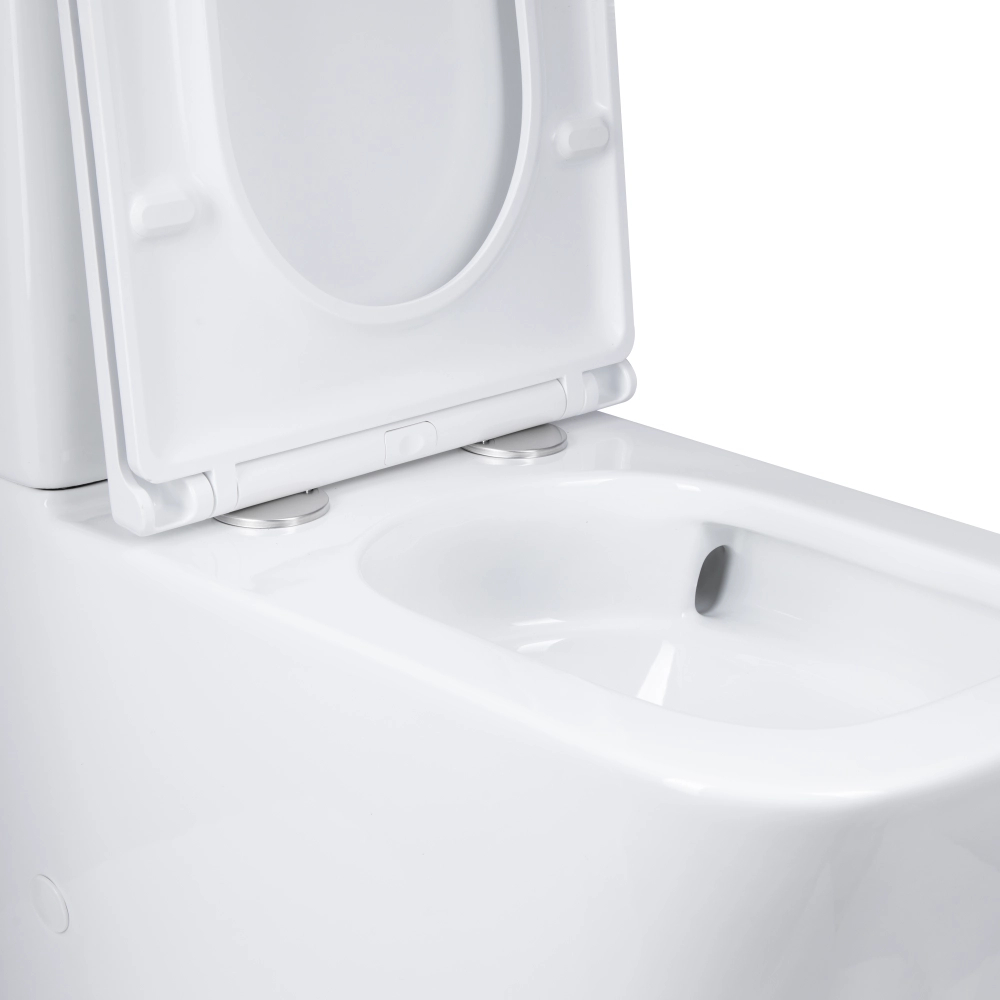 Унитаз-компакт MIXXUS PREMIUM QUADRO-0401-T1 система смыва TORNADO 1.0, компл.в 2 ящ (610х365х825mm) - Изображение №3