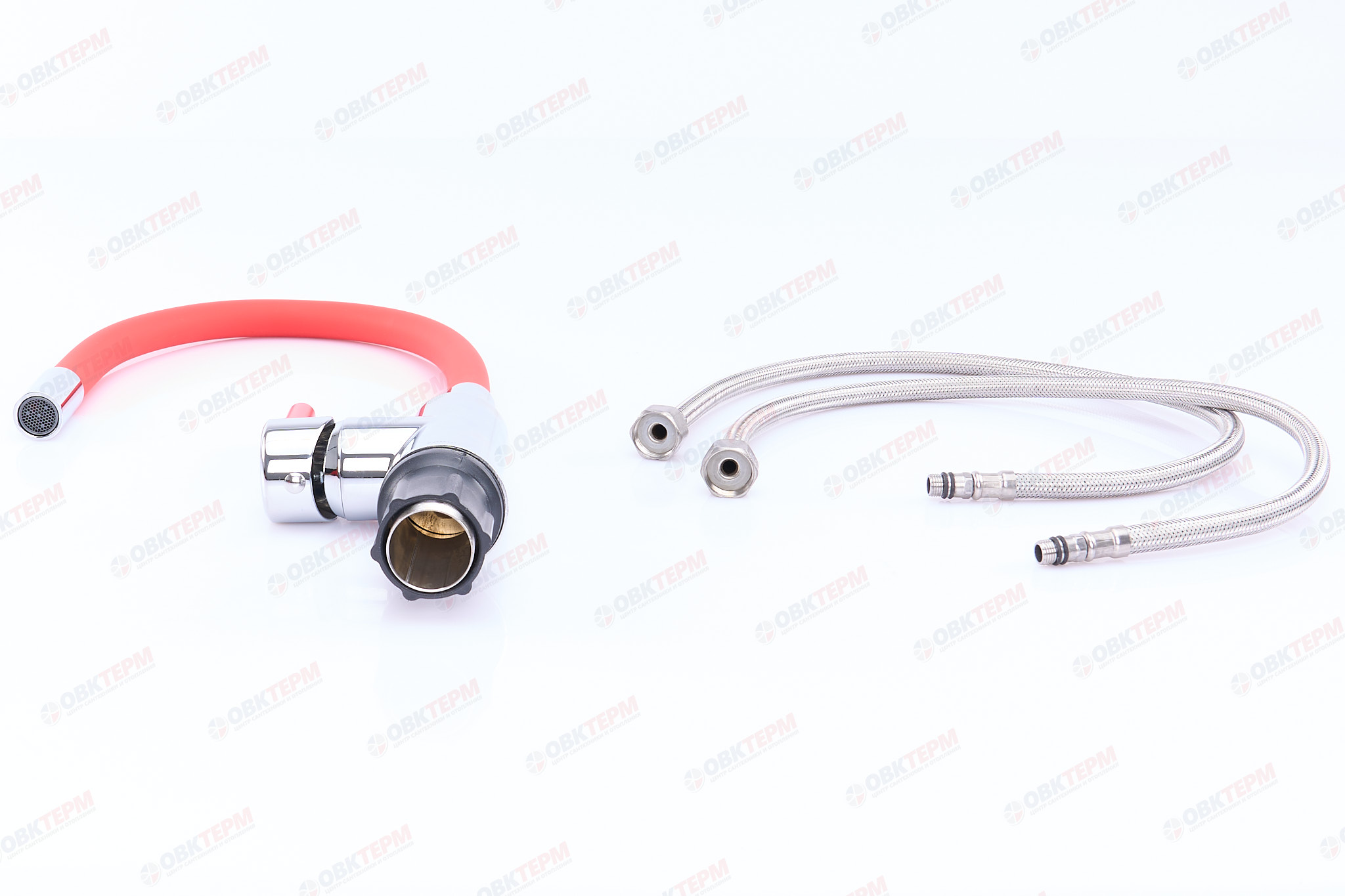 Смеситель д/кухни MIXXUS PREMIUM RIO 011 REFL.RED  (10шт/ящ) - миниатюра №4