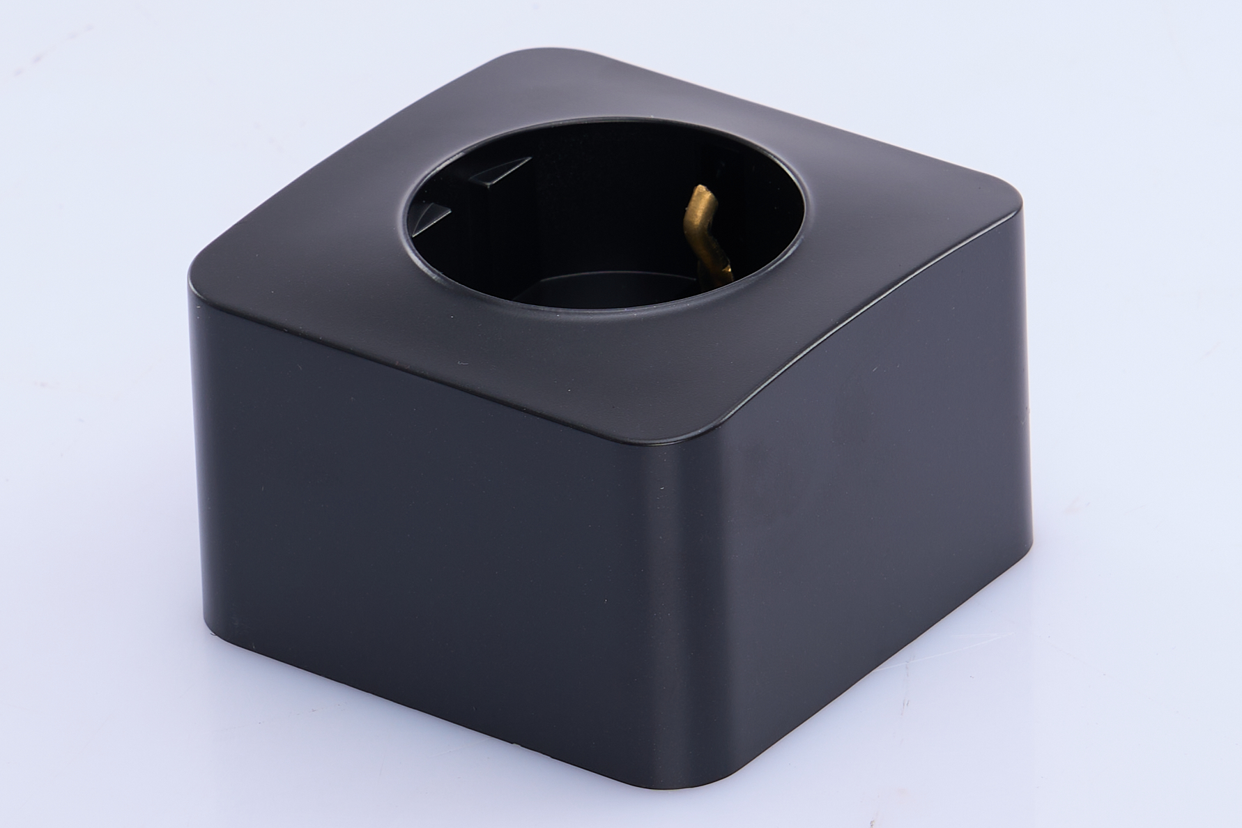 Розетка 1-местная с/з открытой установки, 250В, 16А, IP20, серия София, черный матовый, MST16-11-05 - Изображение №2