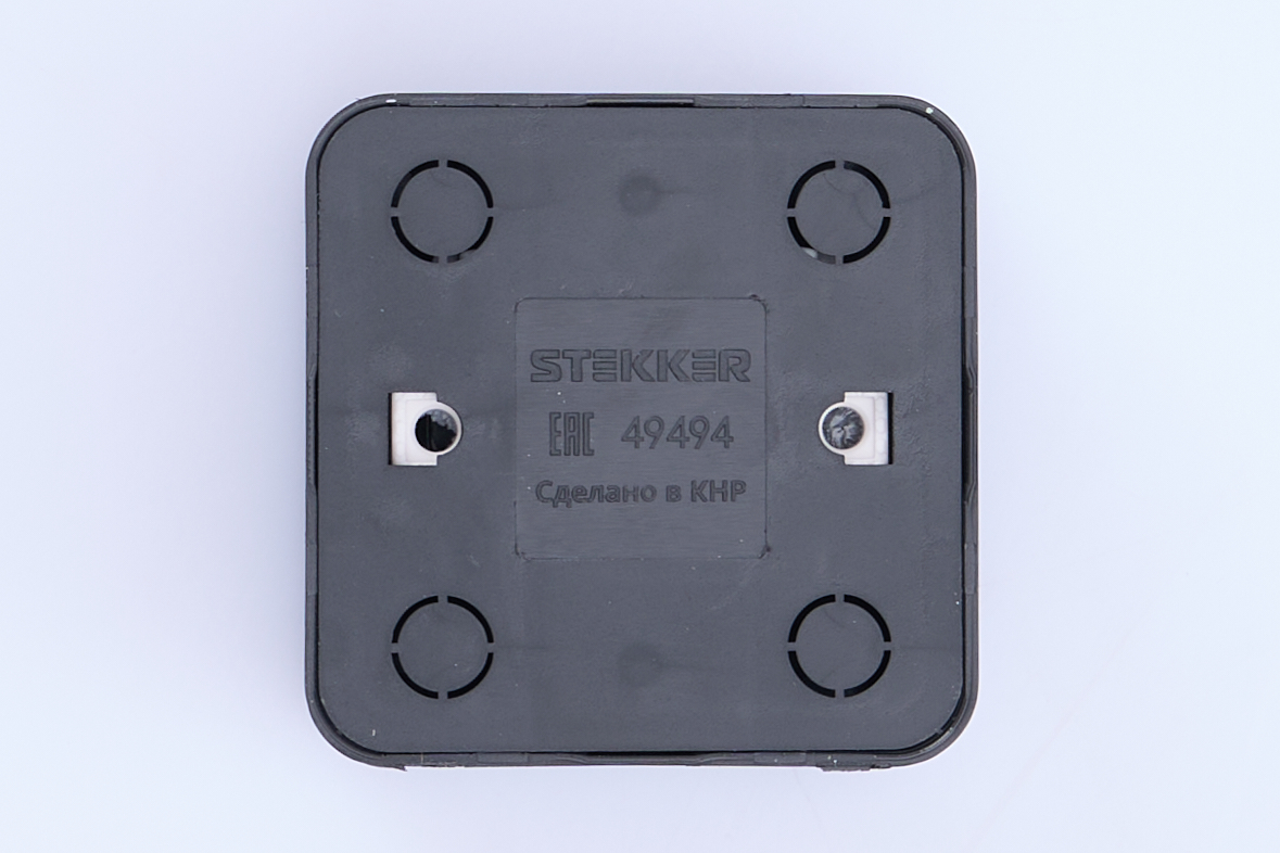 Розетка 1-местная с/з открытой установки, 250В, 16А, IP20, серия София, черный матовый, MST16-11-05 - Изображение №4