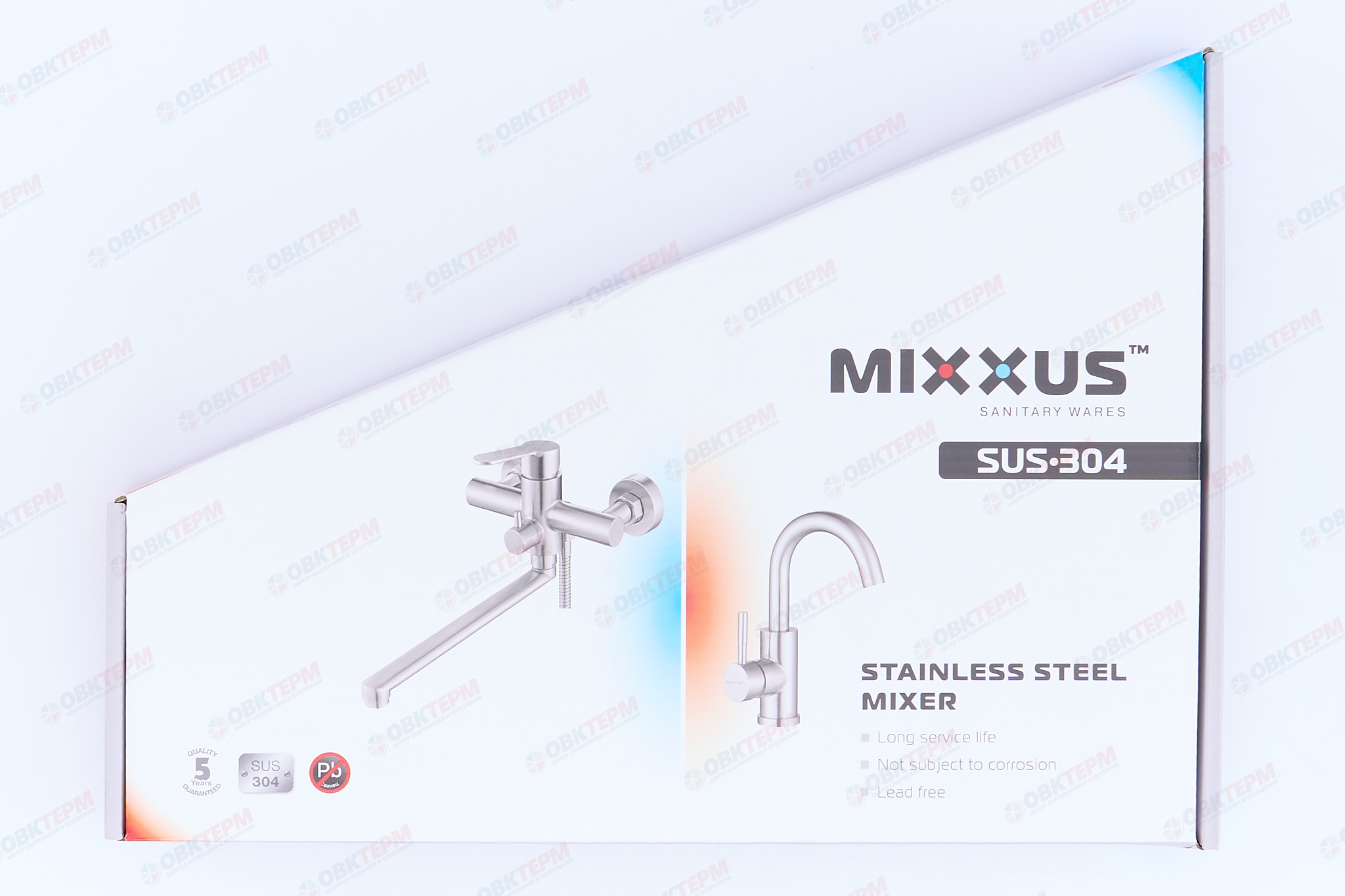 Смеситель д/кухни нерж/сталь MIXXUS DAX-011  (10 шт/ящ) - миниатюра №6