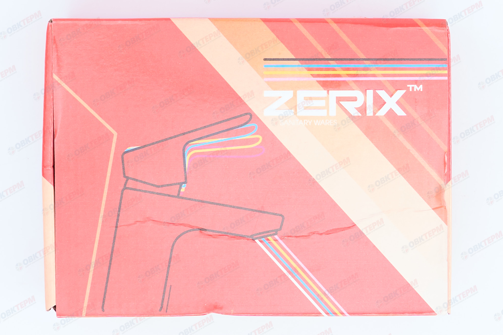 Смеситель д/биде ZERIX PUD2 146 /картридж 35мм /гайка (10 шт/ящ) - миниатюра №7