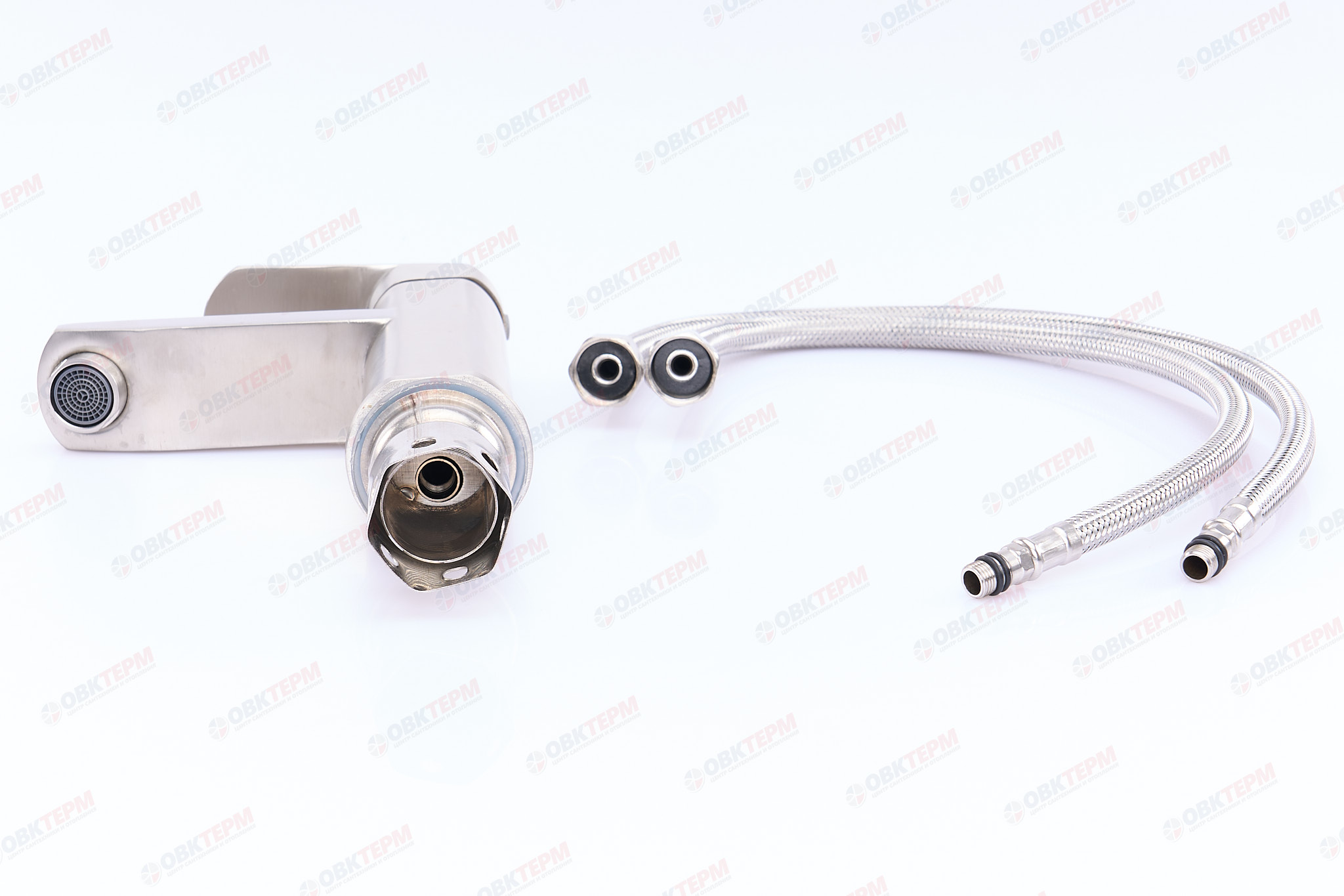 Смеситель д/умывальника нерж/сталь CHAMPION AVA-001 SUS304 ф35  (10 шт/ящ) - Изображение №4