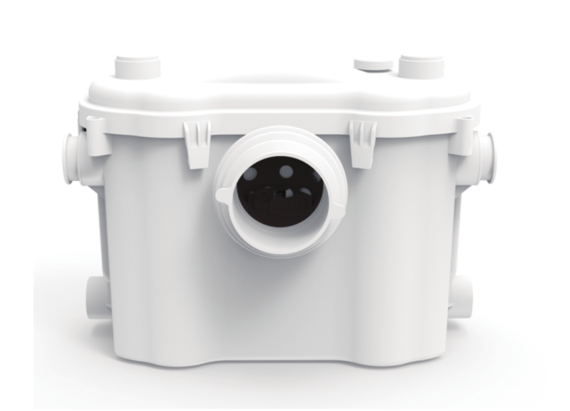 Установка канализационная AM-STP-450 TIM (Унитаза + 2 входа, 0,45 кВт/120 л.мин/8 м) - Изображение №1