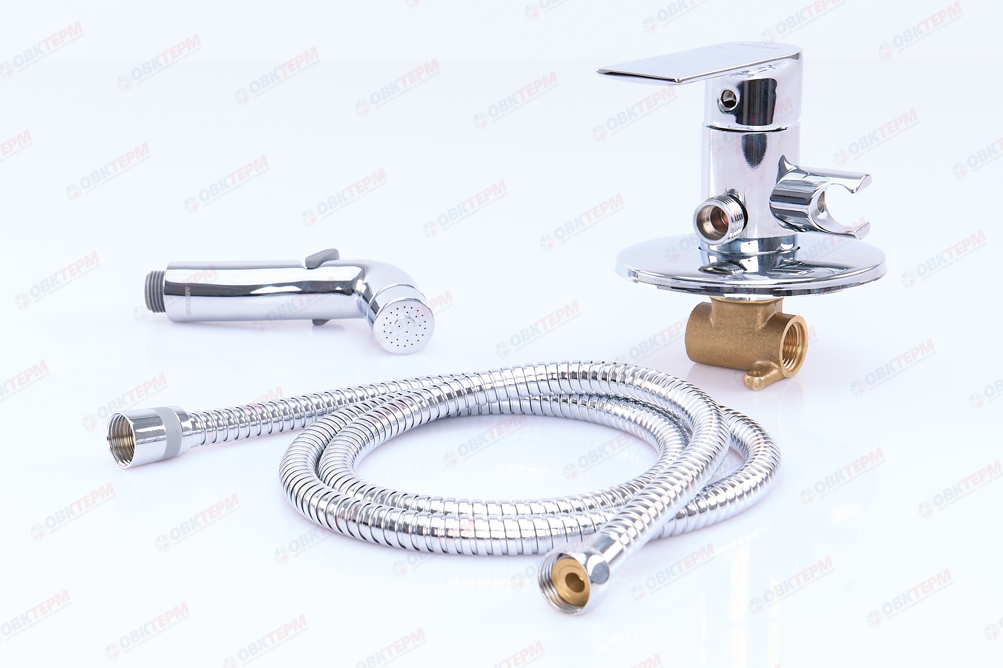 Смеситель с гигиеническим душем MIXXUS PREMIUM ALEX 002 INNER (10 шт/ящ)* - Изображение №3