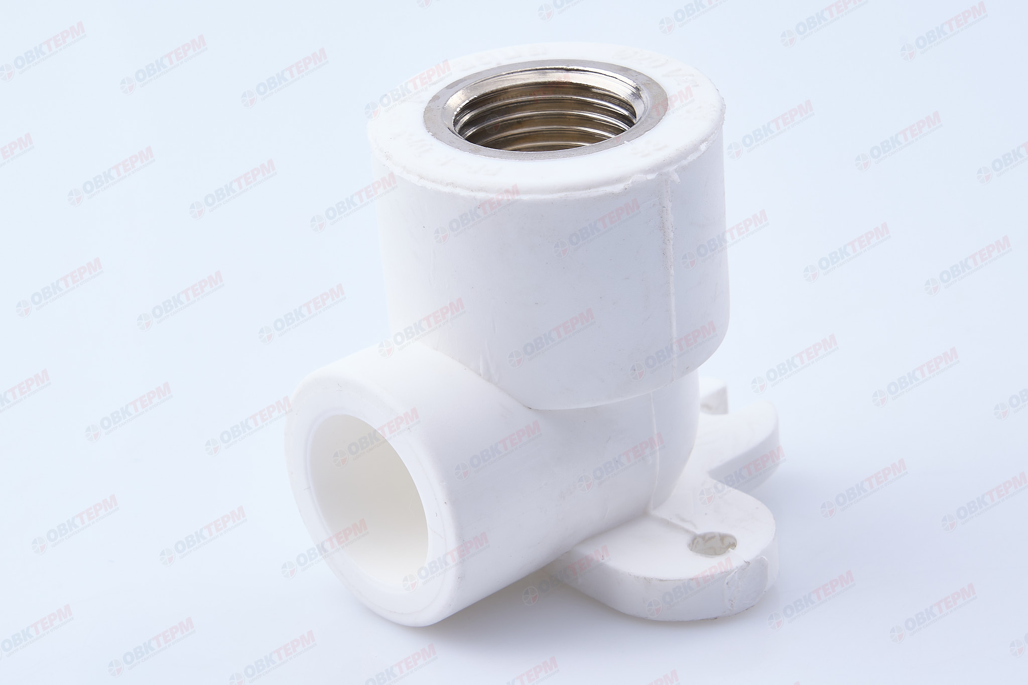 Угол монтажный  20 * 1/2"В   БЕЛЫЙ   (PRO AQUA)          (150/10) - Изображение №1