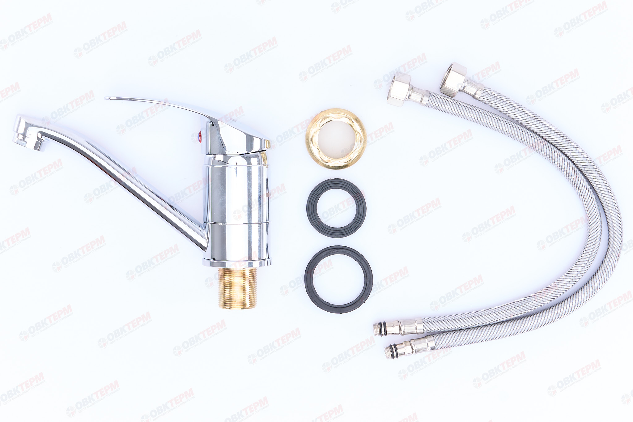 Смеситель д/умывальника BELMIX MARS 555-15CM (NUT) гайка (12 шт/ящ) - Изображение №3