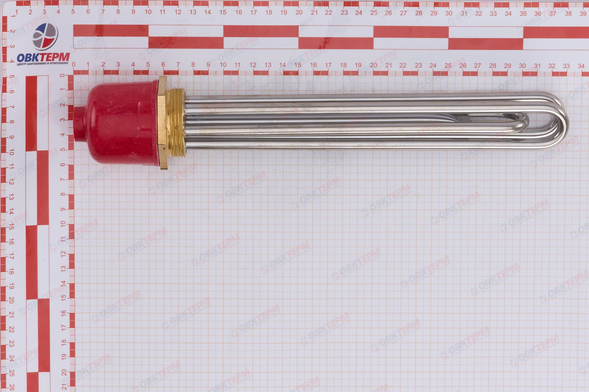 БЛОК-ТЭН RDT 4,5 кВт (1,5*3) G1 1/2" L305мм D48мм OSO, ЭВАН - миниатюра №6