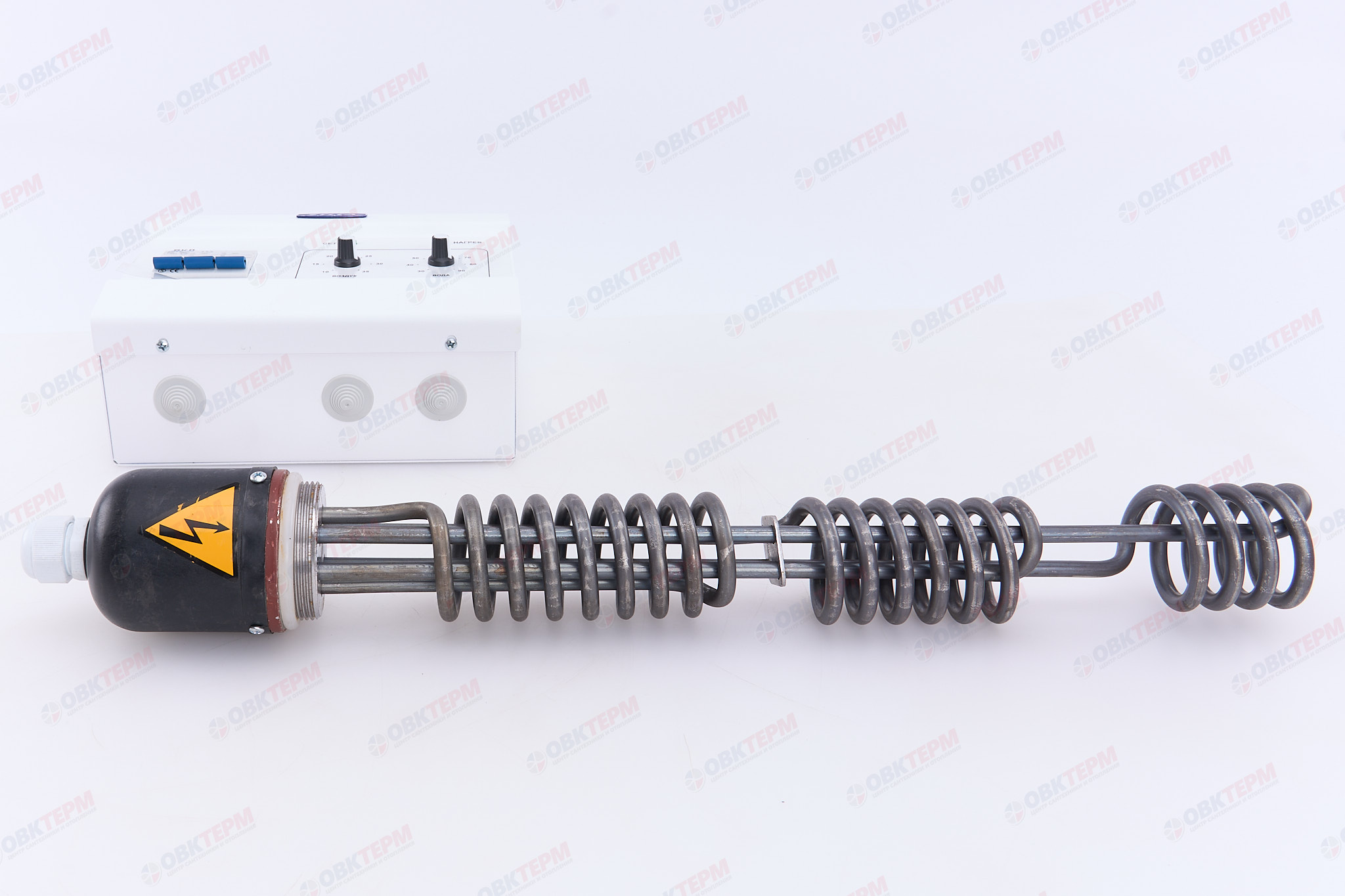 Комплект подключения ТЭНБ-12 кВт (резьба 2") к котлам тв.топливным (без кабеля)   ZOTA - Изображение №3