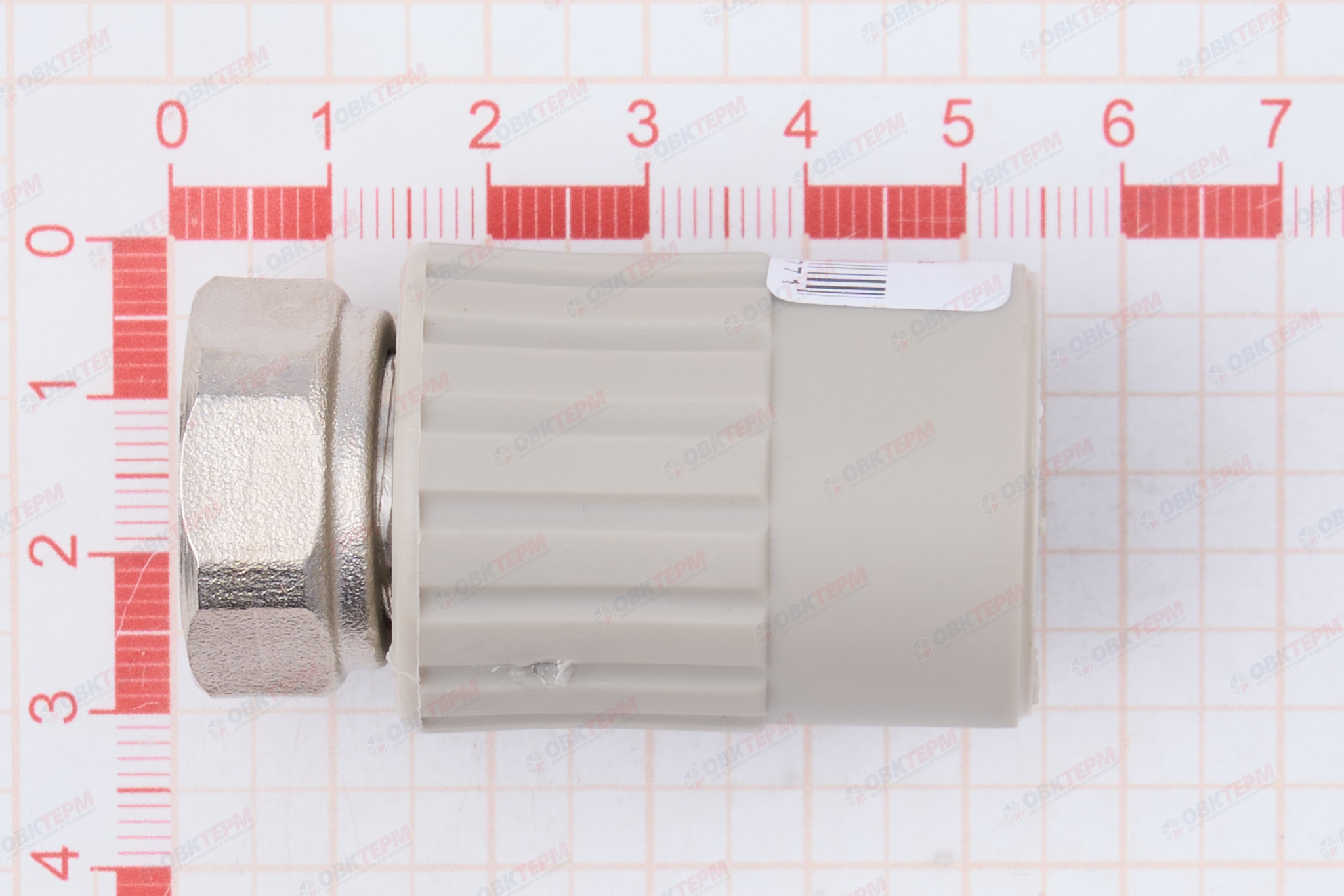 НВ СНГ 20 * 1/2"       СЕРАЯ PP-R      (RTP)    (125/25) - миниатюра №6