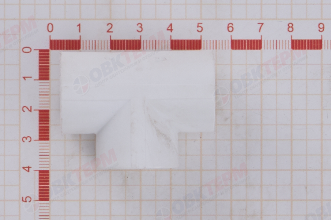 Тройник   20   БЕЛЫЙ PP-R     (KALDE)     (300) - Изображение №5