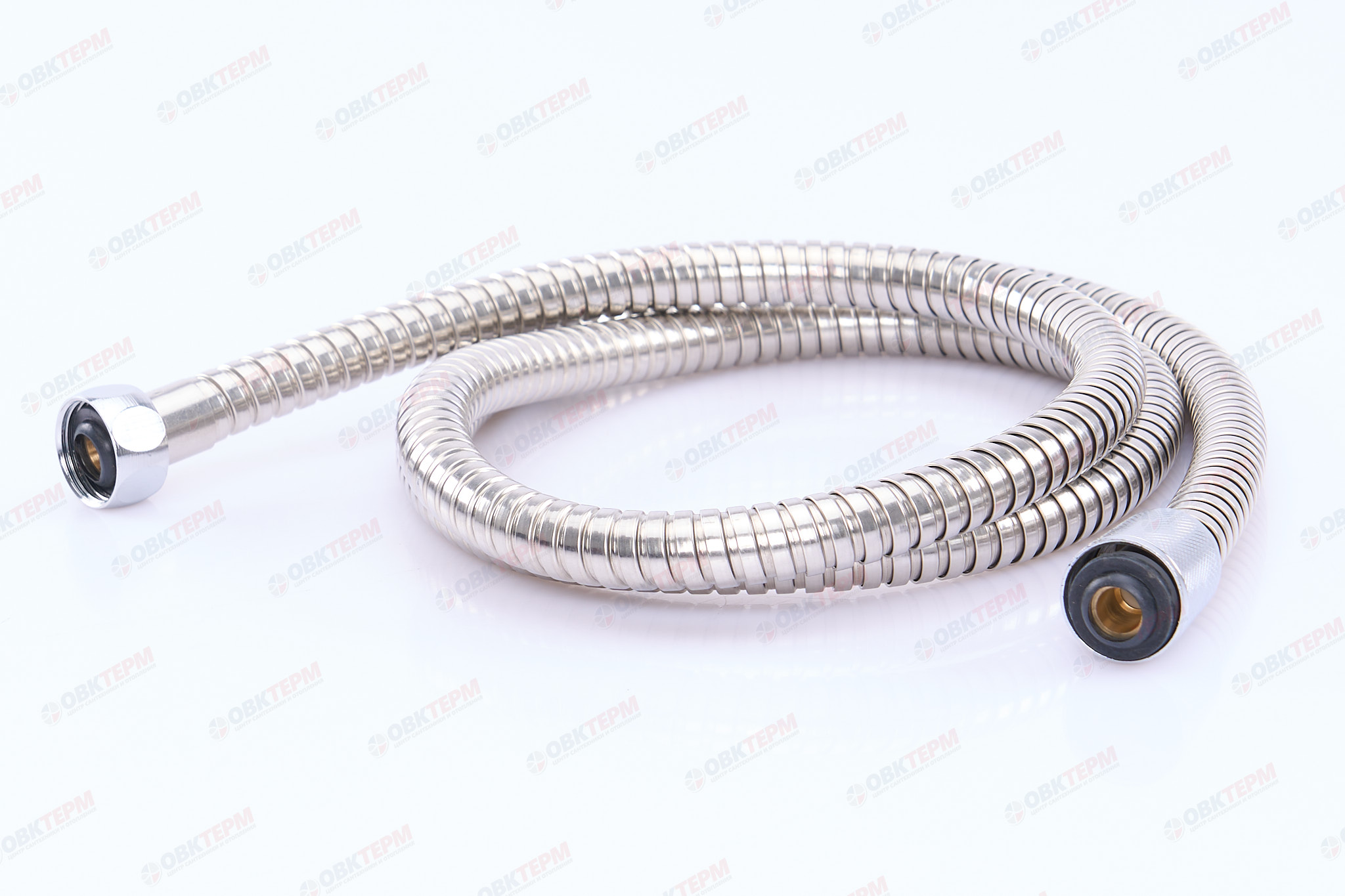 Шланг д/душа G-FERRO Z01 хром /150см /металл (100 шт/ящ) - Изображение №3