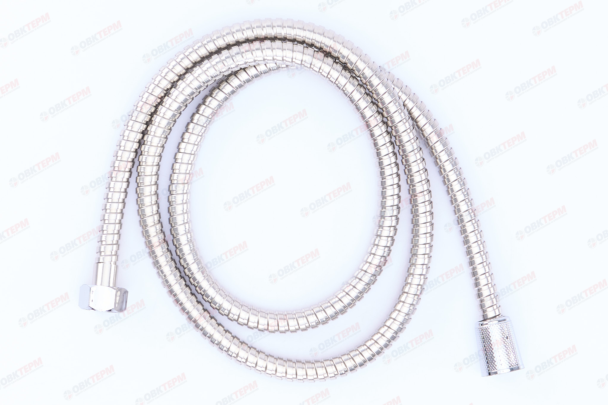 Шланг д/душа G-FERRO Z01 хром /150см /металл (100 шт/ящ) - Изображение №4