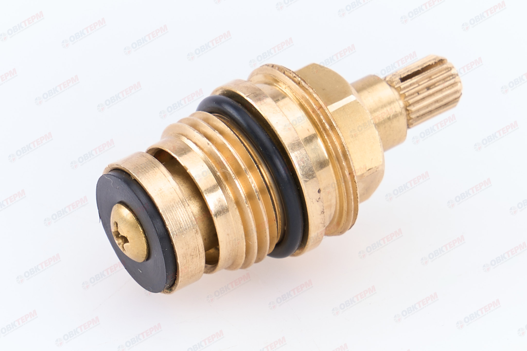 Кран-букса - EUROPRODUCT резина Турция 20 шлицов с прорезями короткий шток 1/2" (300 шт/ящ) - Изображение №1