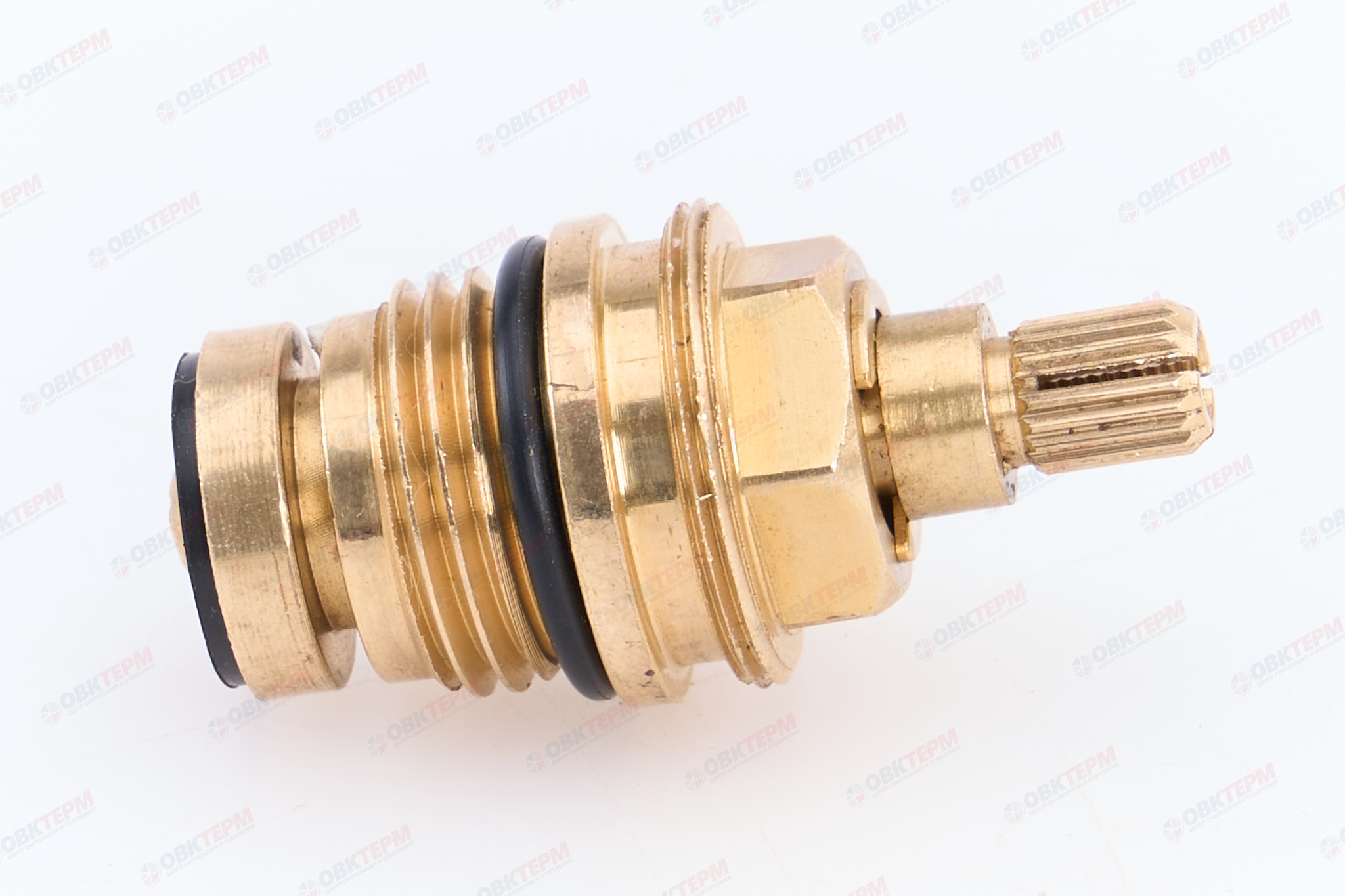 Кран-букса - EUROPRODUCT резина Турция 20 шлицов с прорезями короткий шток 1/2" (300 шт/ящ) - миниатюра №6