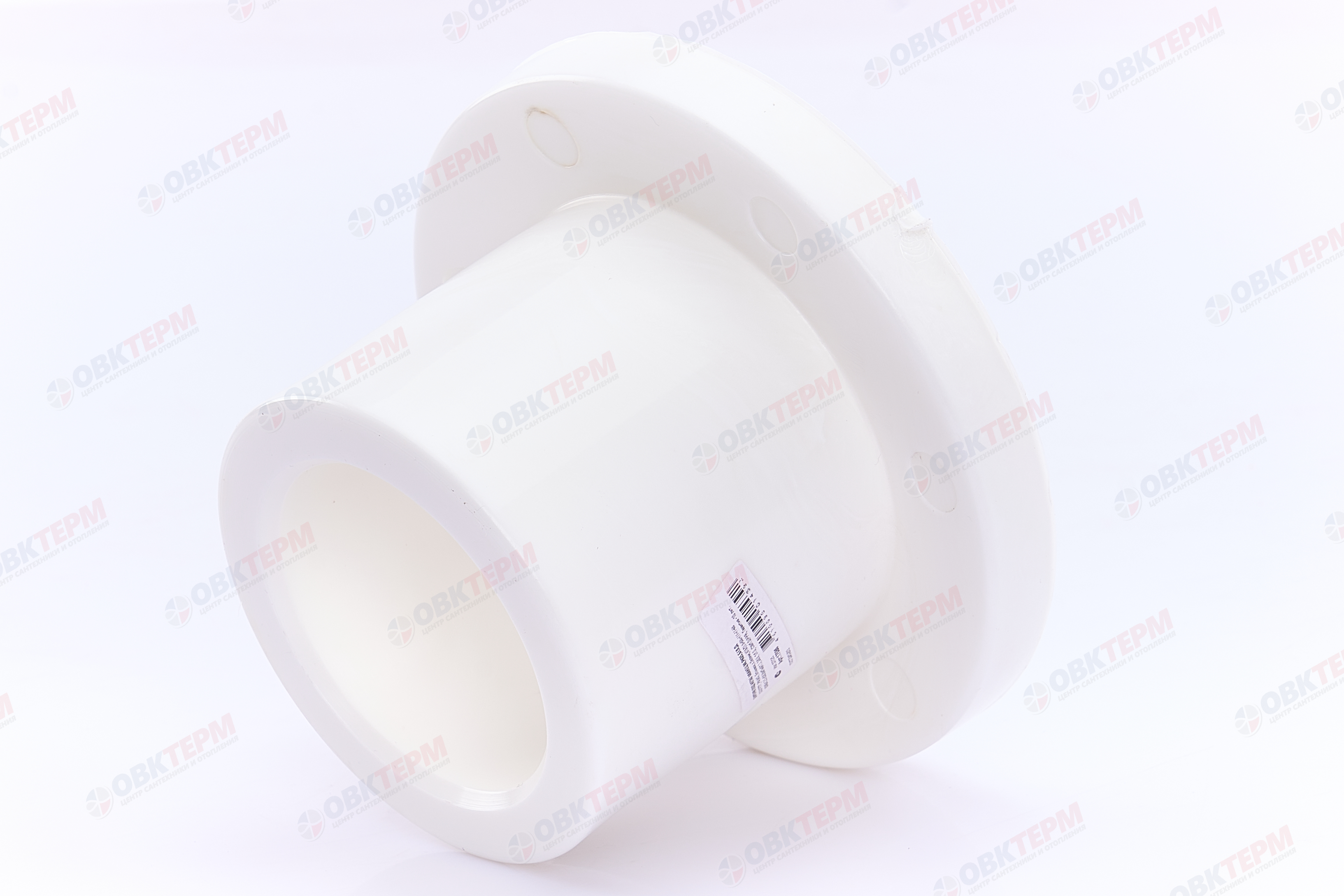 Бурт под стальной фланец  90   БЕЛЫЙ PP-R    (RTP)    (12/1) - Изображение №2