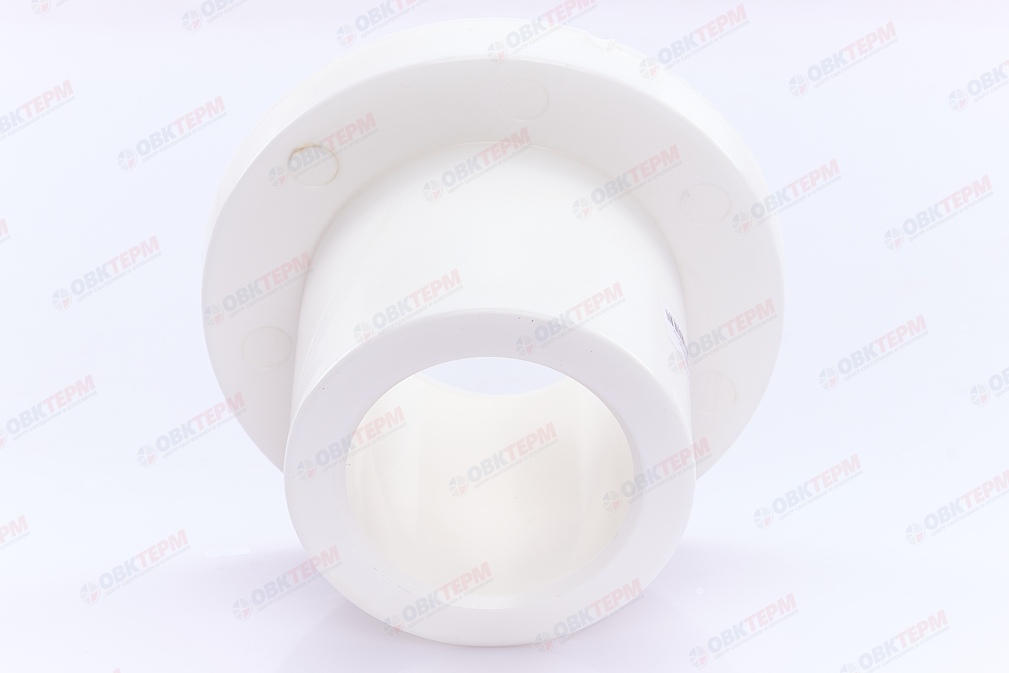 Бурт под стальной фланец  90   БЕЛЫЙ PP-R    (RTP)    (12/1) - Изображение №4