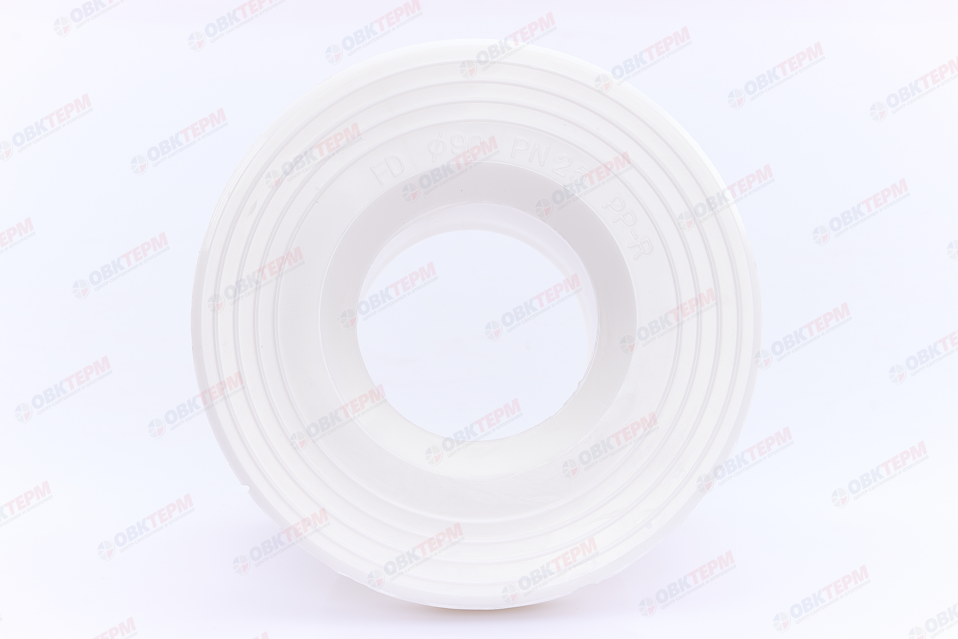 Бурт под стальной фланец  90   БЕЛЫЙ PP-R    (RTP)    (12/1) - Изображение №5
