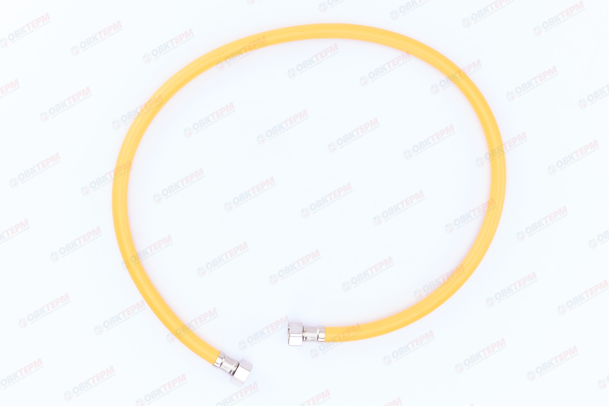 Шланг ЖЕЛТЫЙ газовый   1/2 ГГ  120 см              "OVERCON"      (50) - Изображение №3