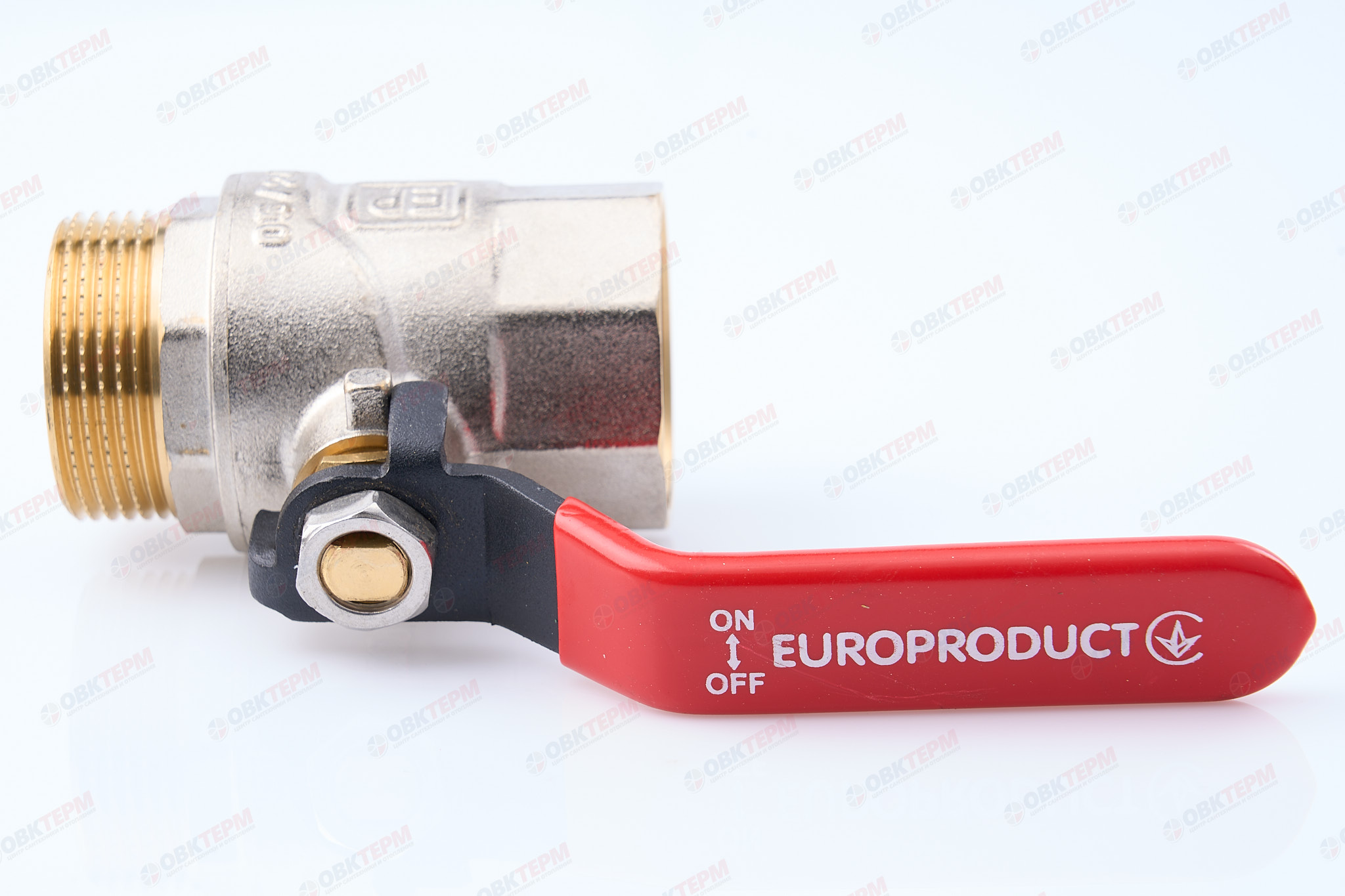 Кран шаровый     EUROPRODUCT    1 1/4"  ВН   ручка   (36 шт) - Изображение №5