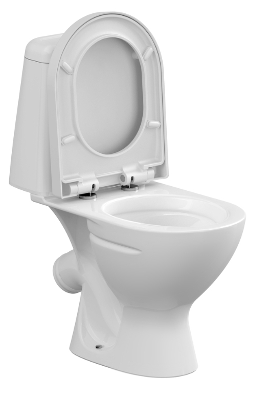 Унитаз-компакт Cersanit STAR  KO31 3/6 косой выпуск (крышка дюро lifting, easy-off, белый) - миниатюра №7