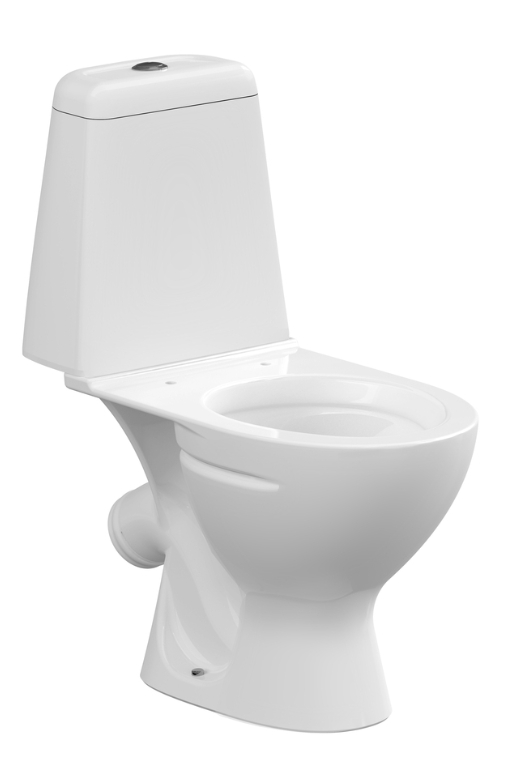 Унитаз-компакт Cersanit STAR  KO31 3/6 косой выпуск (крышка дюро lifting, easy-off, белый) - миниатюра №9