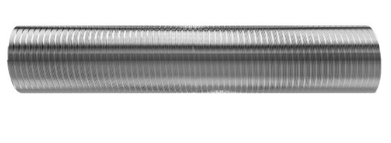 Воздуховод FD спирально-навивной нерж.сталь d120  L1м (11шт/уп) Эра - Изображение №2