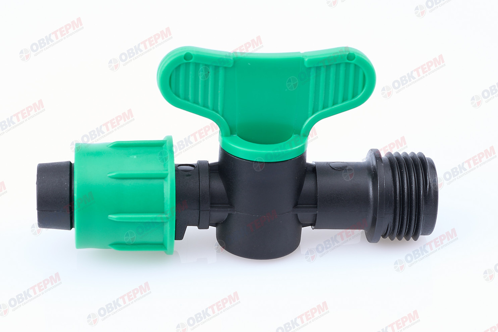 Кран 16x1/2" РН для капельной ленты (500/50 шт)  PLAMIX/CRAB  PL-011-1 - Изображение №2